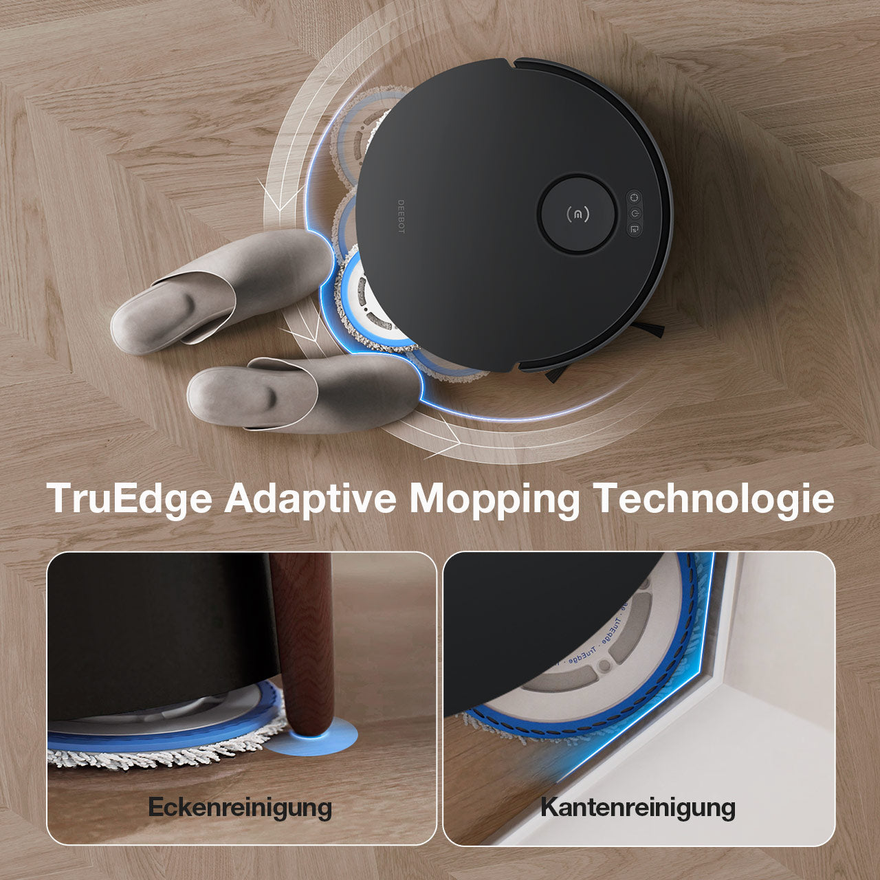 DEEBOT T30 OMNI Schwarz