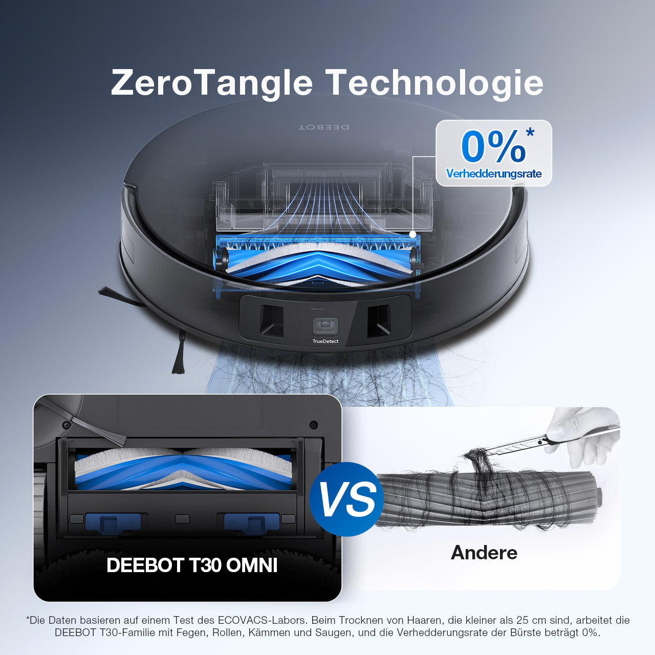 DEEBOT T30 OMNI Schwarz