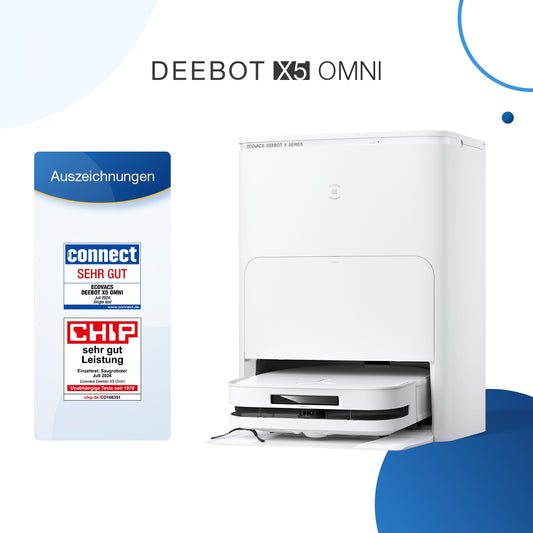 DEEBOT X5 OMNI Weiß