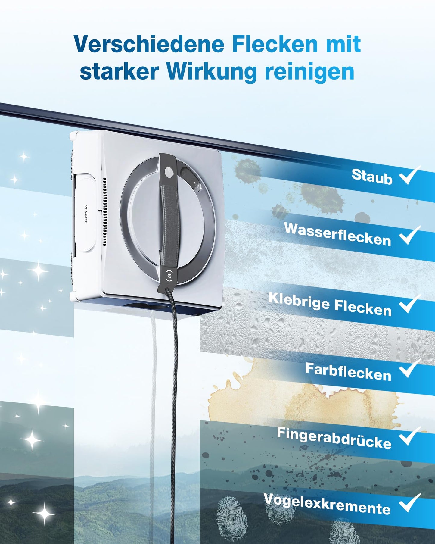 Ecovacs® W2 - Fensterputzroboter