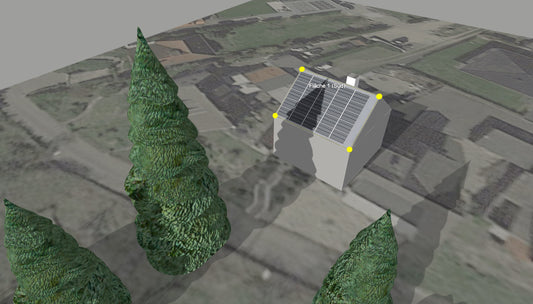 DIN-Zertifizierte Drohnenvermessung inkl. 3D-Modell und Photovoltaikplanung